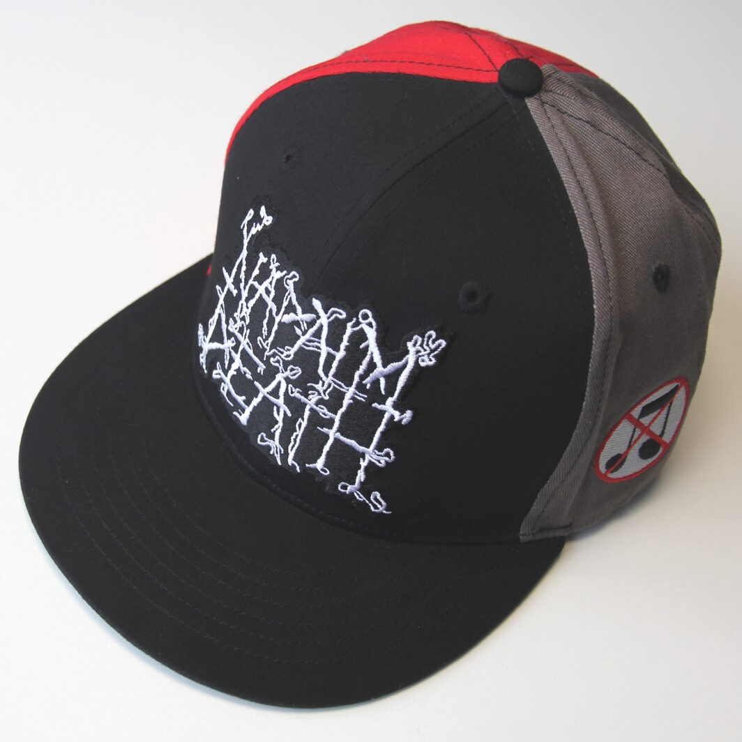 Cap mit Stretchband bestickt Merchandising Band