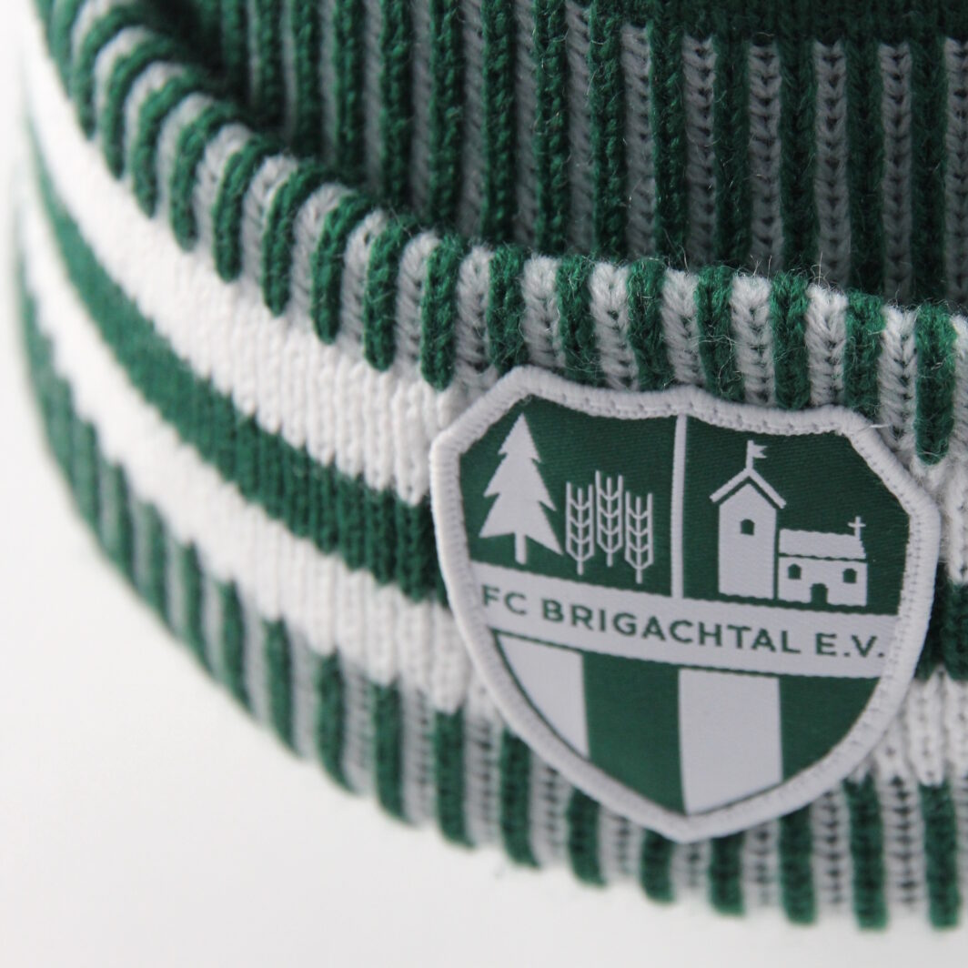 Mütze mit gewebtem Logo-Patch Fußballclub