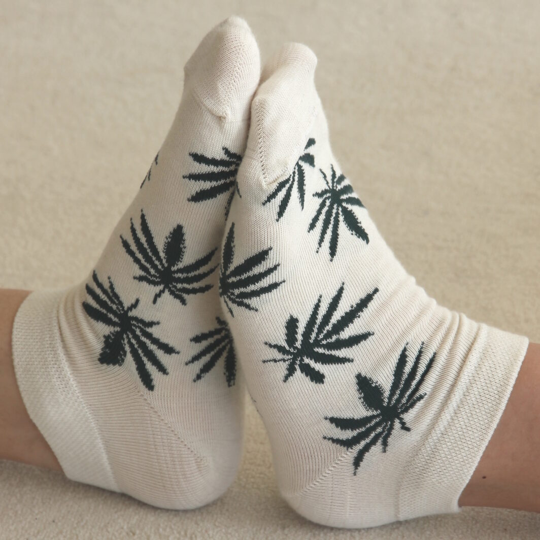 Sneakersocken Füße Hanf