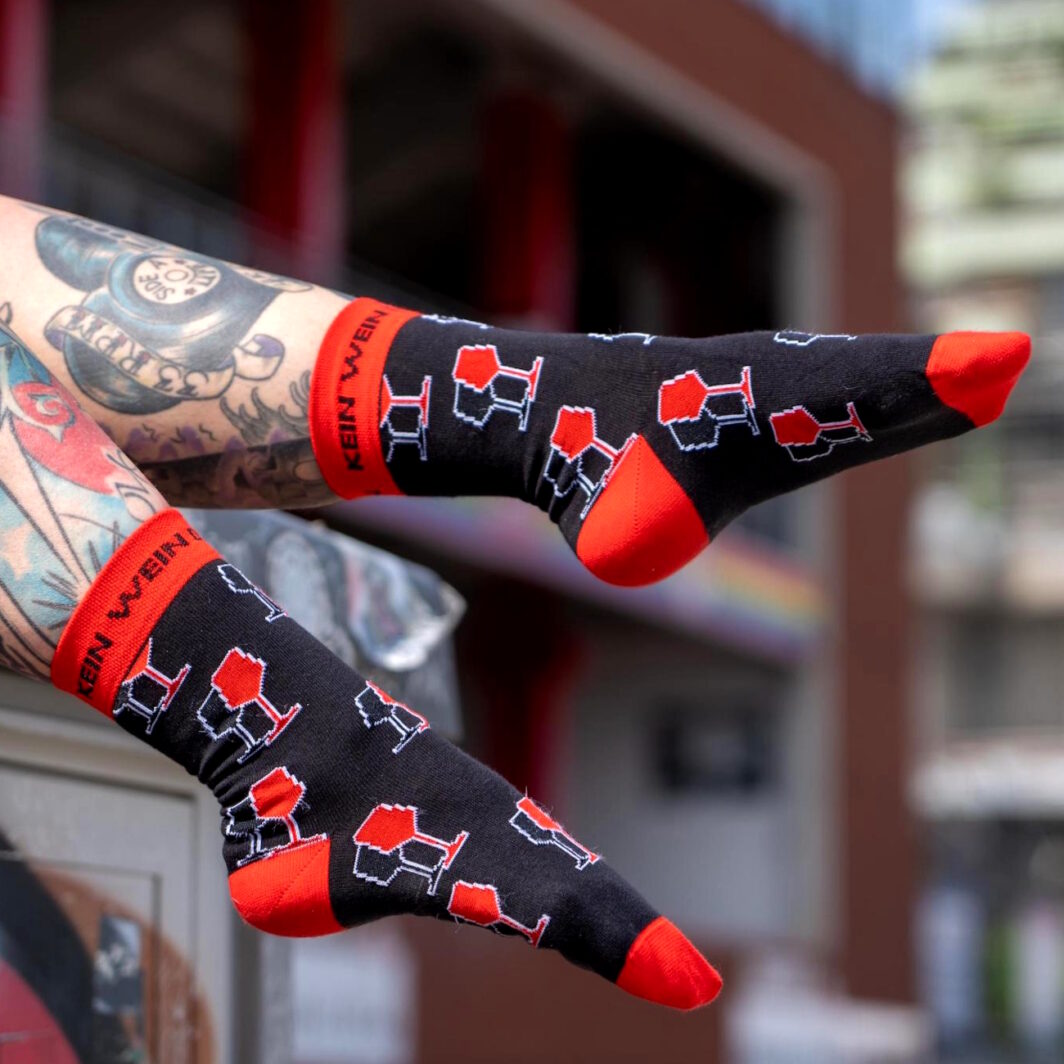Socken Wein Fußball Museum St. Pauli