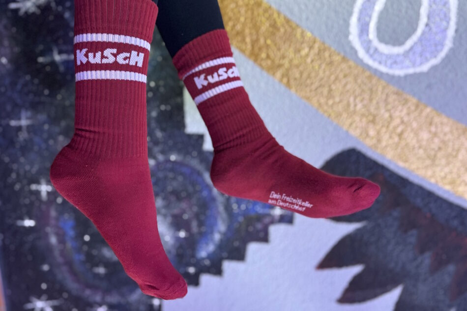 Socken Jugendtreff Weihnachtsgeschenk