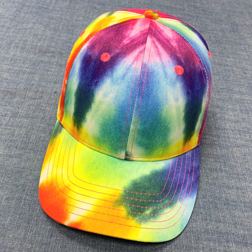 Baseballcap viele Farben Farbverlauf Regenbogen