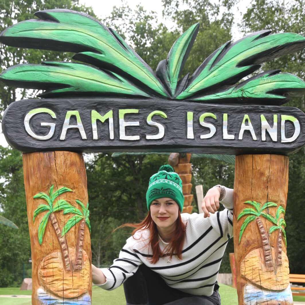 Mütze mit Logo Games Island