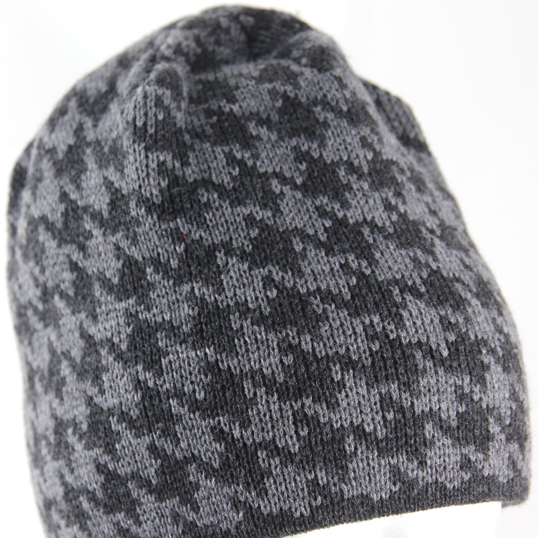 Mütze mit grobem Jacquard-Muster