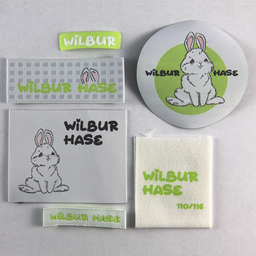 Gewebte Labels für Fashion-Brand