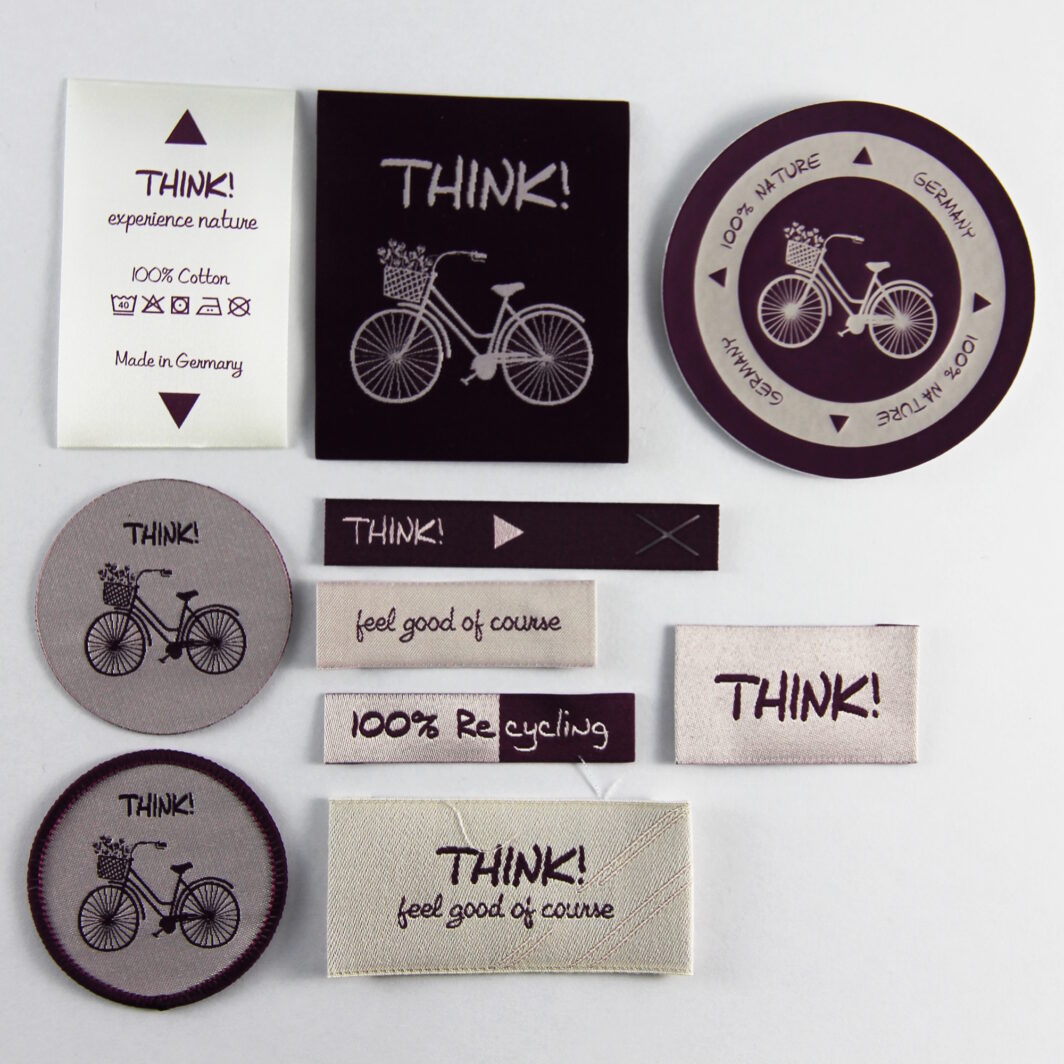 Patches und Etiketten für Mode-Label